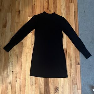 NWOT Abound long sleeve dress. Small/Black